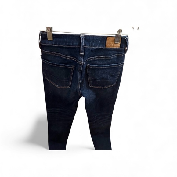 American Eagle Outfitters Women's Dark Blue Jeans - Picture 3 of 6